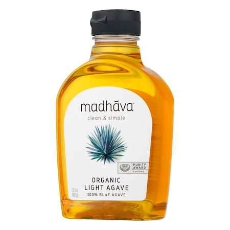 Madhava Madhava Organic Golden Light Agave Nectar 23.5 oz. Bottle, PK6 11235-6